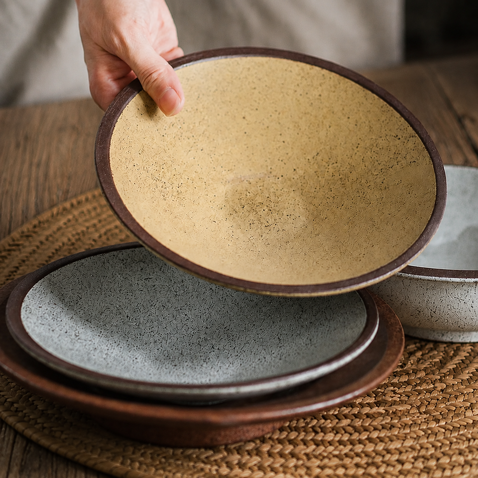 Julia Ceramic Plate Bowl