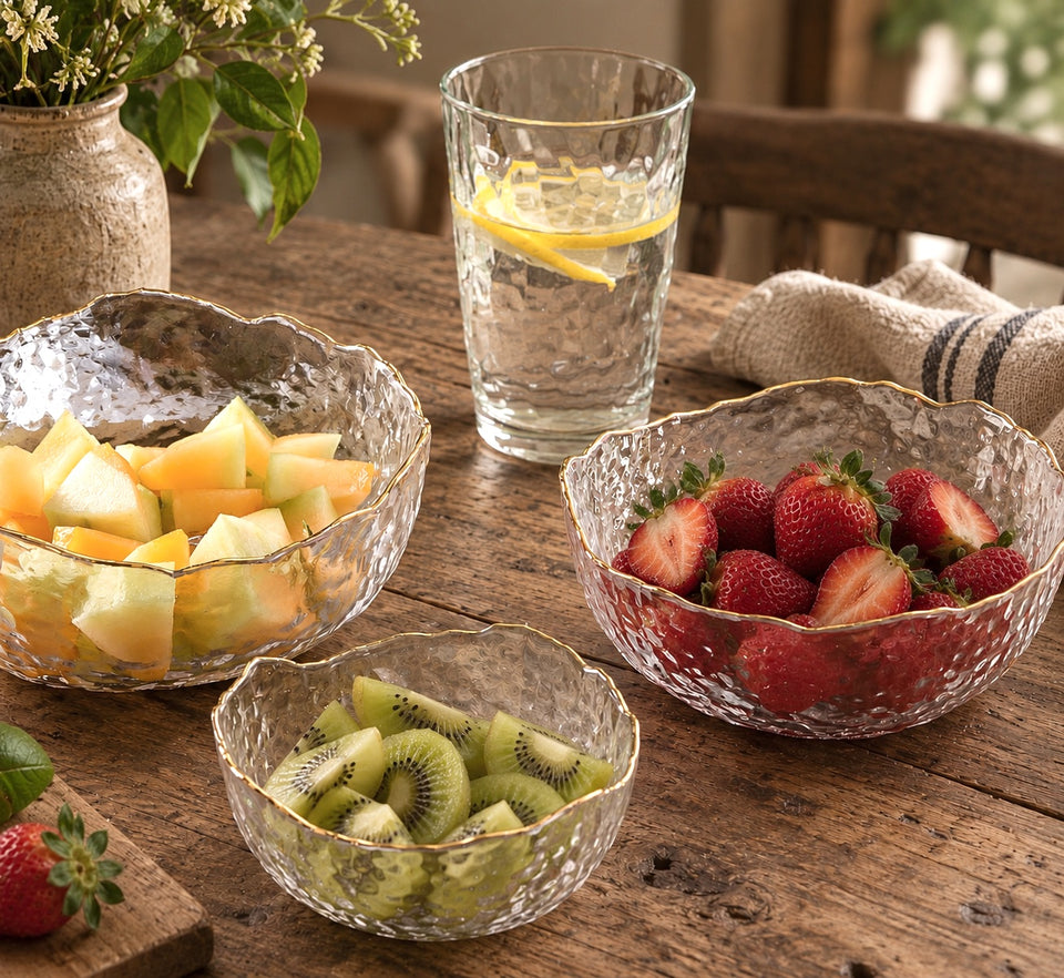 Glass Aria Bowls