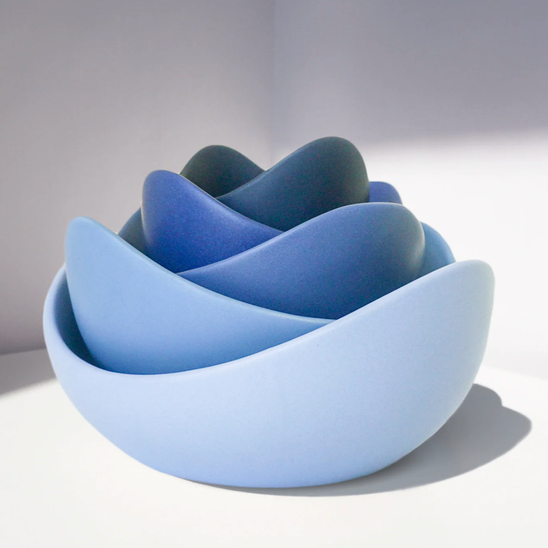 Natalia Ceramic Bowls (Blush Pink)