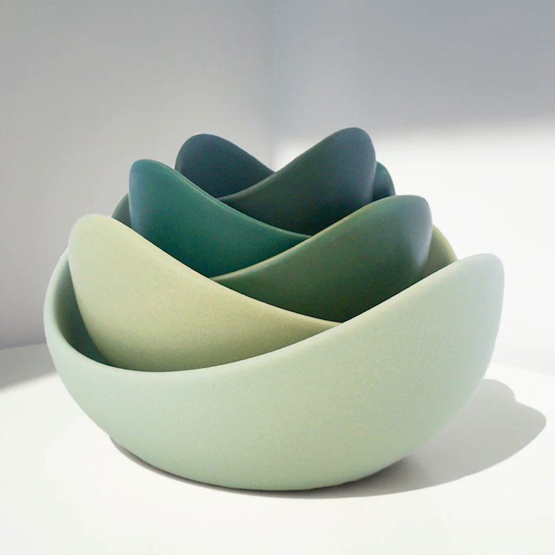 Natalia Ceramic Bowls (Butter Cream)