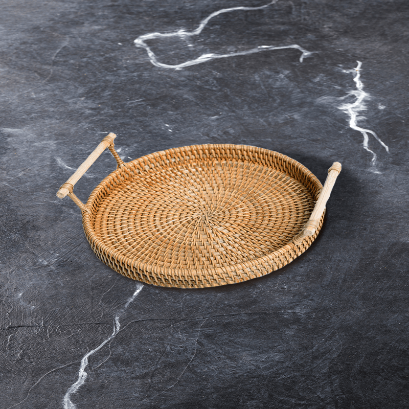 Hapao pattern basket tray
